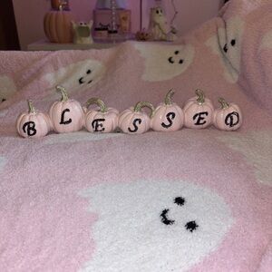 Pink blessed pumpkin piece